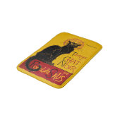 Theophile Steinlen - Le Chat Noir Vintag Badematte (Schrägansicht)