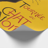 Theophile Steinlen - Le Chat Noir Vintag Geschenkpapier (Ecke)