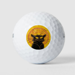 Theophile Steinlen - Le Chat Noir Vintag Golfball