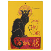 Theophile Steinlen - Le Chat Noir Vintag Klemmbrett (Rückseite)