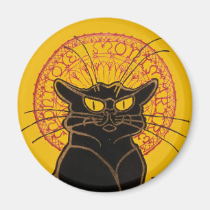 Theophile Steinlen - Le Chat Noir Vintag Magnet