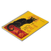 Theophile Steinlen - Le Chat Noir Vintag Notizblock (Linke Seite)