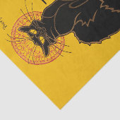 Theophile Steinlen - Le Chat Noir Vintag Seidenpapier (Ausschnitt)