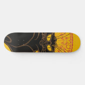 Theophile Steinlen - Le Chat Noir Vintag Skateboard (Horizontal)
