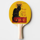 Theophile Steinlen - Le Chat Noir Vintag Tischtennis Schläger (Rückseite)