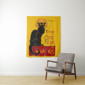 Theophile Steinlen - Le Chat Noir Vintag Wandteppich (Beispiel)