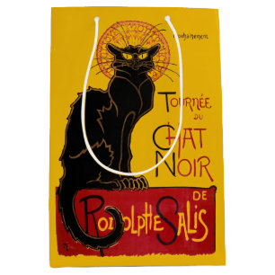 Theophile Steinlen - Le Chat Noir Vintage Mittlere Geschenktüte