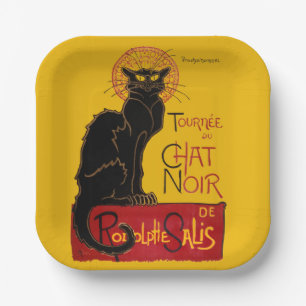 Theophile Steinlen - Le Chat Noir Vintage Pappteller
