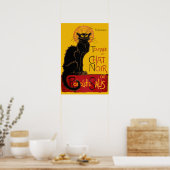 Theophile Steinlen - Le Chat Noir Vintage Poster (Küche)