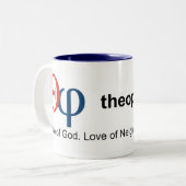 theophiles.org-Tasse Zweifarbige Tasse (Vorderseite Links)