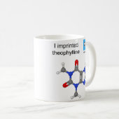theophylline Template Tasse Kugel und Stick (VorderseiteRechts)