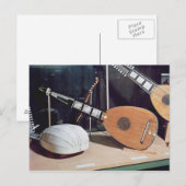 Theorbo, 1637 postkarte (Vorne/Hinten)