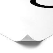 Theorbo Feel Musik Poster (Ecke)