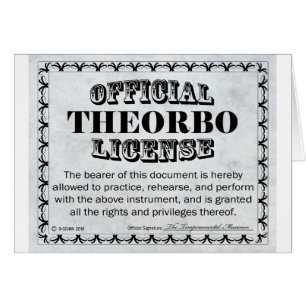 Theorbo-Lizenz