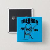 Theorbo Play Boy Button (Vorne & Hinten)