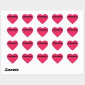 Theorboaholischer Heart Sticker (Blatt)