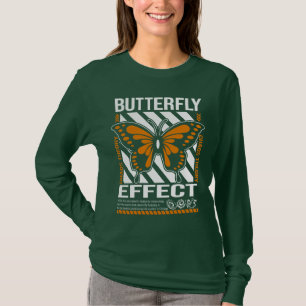 Theoretischer T - Shirt des Schmetterlingseffekts