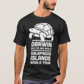 Theorie der Evolution Atheismus Charles Darwin T-Shirt (Vorderseite)