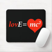 Theorie der Liebe-Gleichung Mousepad (Mit Mouse)
