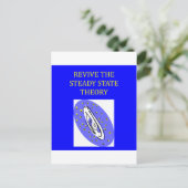 Theorie des beständigen Staat Postkarte (Stehend Vorderseite)