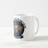 Theorie wird dich nur so weit bringen - Quantenphy Kaffeetasse (VorderseiteRechts)