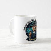 Theorie wird dich nur so weit bringen - Quantenphy Kaffeetasse (Vorderseite Links)