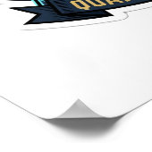 Theorie wird dich nur so weit bringen - Quantenphy Poster (Ecke)