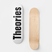 Theorien Skateboard (Vorderseite)