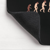 Theory Of Evolution Cricket Player Funny  Mousepad (Ecke)