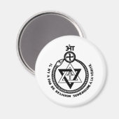 Theosophie (Französisch) Magnet (Vorderseite/Rückseite)