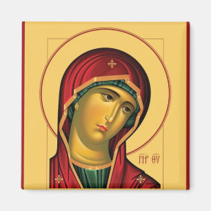 Theotokos (Jungfrau Mary) Orthodoxe Christliches S Magnet
