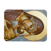 Theotokos Kardiotissa Magnet (Horizontal)
