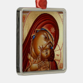 Theotokos Ornament Aus Metall (Rechts)