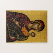 Theotokos und das Christ Child, Emmanuel Lampardos Puzzle (Horizontal)