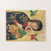 Theotokos und das Christ Child Icon Puzzle (Horizontal)