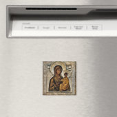 Theotokos und das christlich-orthodoxe Symbol Magnet (In Situ (Geschirrspüler))