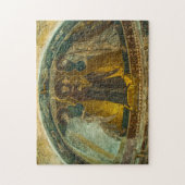 Theotokos und das Christuskind mit Engelsymbol Puzzle (Vertikal)