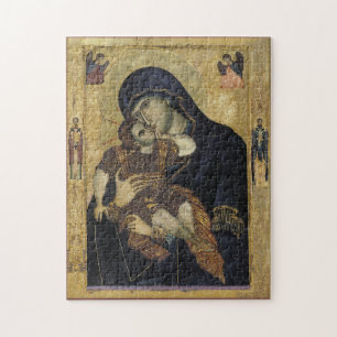 Theotokos und das Kind Christ Orthodox Ikon Puzzle