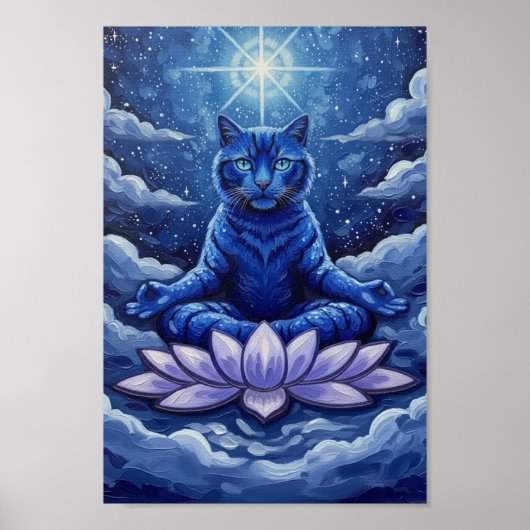 ThePath2Peace:ZenTabbyKatze Poster (Vorne)