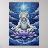 ThePath2Peace:ZenWhiteTiger Poster (Vorne)