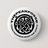 ThePeakPosse Knopf Button (Vorderseite)