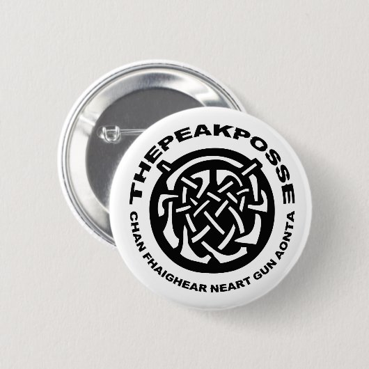 ThePeakPosse Knopf Button (Vorne & Hinten)