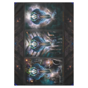 Thera Queen Fraktal Trilogy 2XFrame Tischdecke