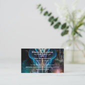 Thera Queen of the Galaxy Business Card Visitenkarte (Stehend Vorderseite)