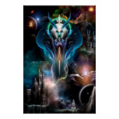 Thera Queen of the Galaxy Perfect Poster (Vorderseite)