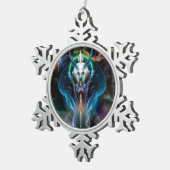 Thera Queen of the Galaxy Snowflake Ornament (Rechts)