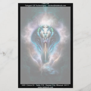 Thera The Ethereal Queen Briefpapier