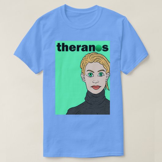 Theranos-Merch  T-Shirt (Design vorne)