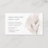 Therapeut Business & Termin Karte (Vorderseite)