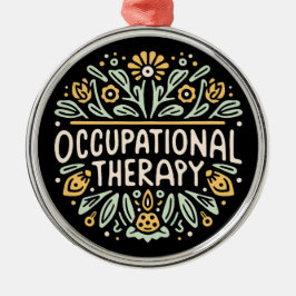 Therapeut für Arbeitstherapie Ornament Aus Metall